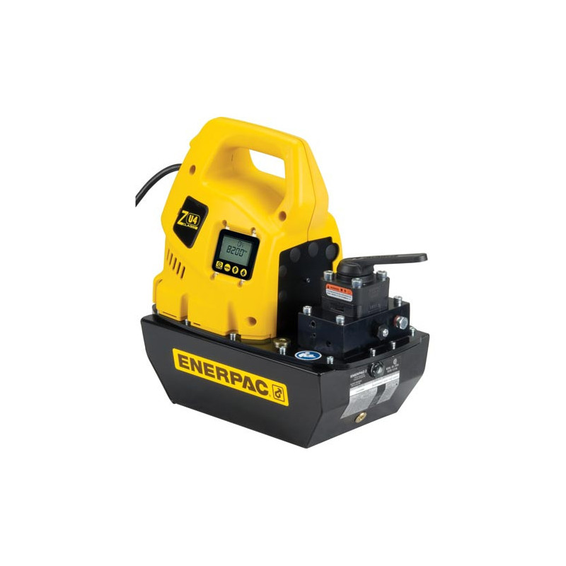 ZU4308LB, Electric Hydraulic Pump, Pro, 3/2 Manual Valve, LCD Display, 115V, 2.0 gallon Usable Oil