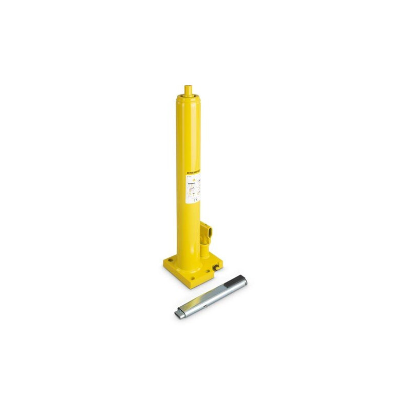 19,6 kN, 460 mm Course, Crics bouteille en acier pour applications industrielles