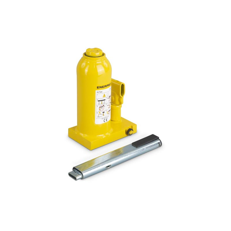 GBJ010A, 11 Ton, 5.91 in Stroke, Hydraulic Industrial Bottle Jack