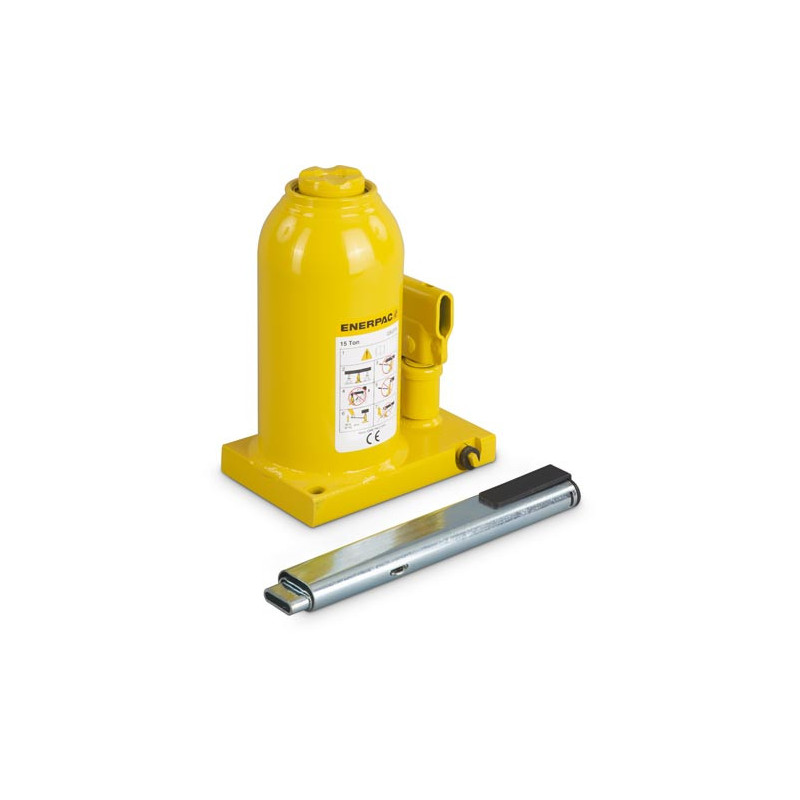 GBJ015A, 17 Ton, 5.91 in Stroke, Hydraulic Industrial Bottle Jack