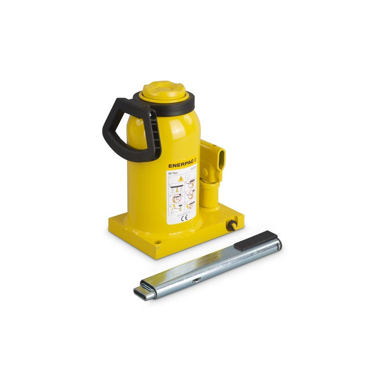 GBJ020A, 22 Ton, 5.91 in Stroke, Hydraulic Industrial Bottle Jack