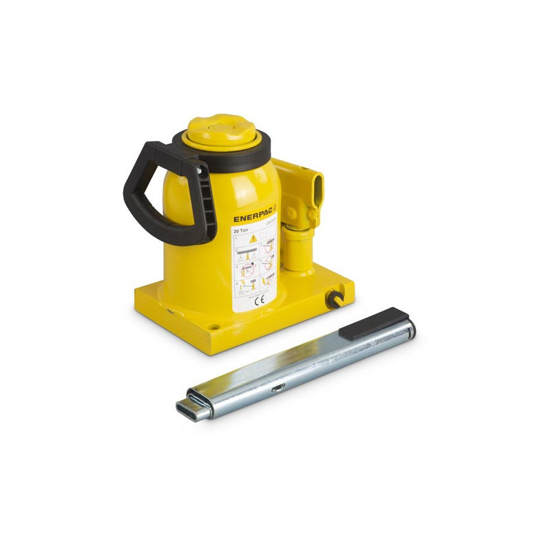 GBJ020SA, 22 Ton, 4.13 in Stroke, Hydraulic Industrial Bottle Jack