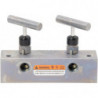 Control Manifolds For control of two or four single-acting cylinders simultaneously. 5 ports 3/8" NPTF.