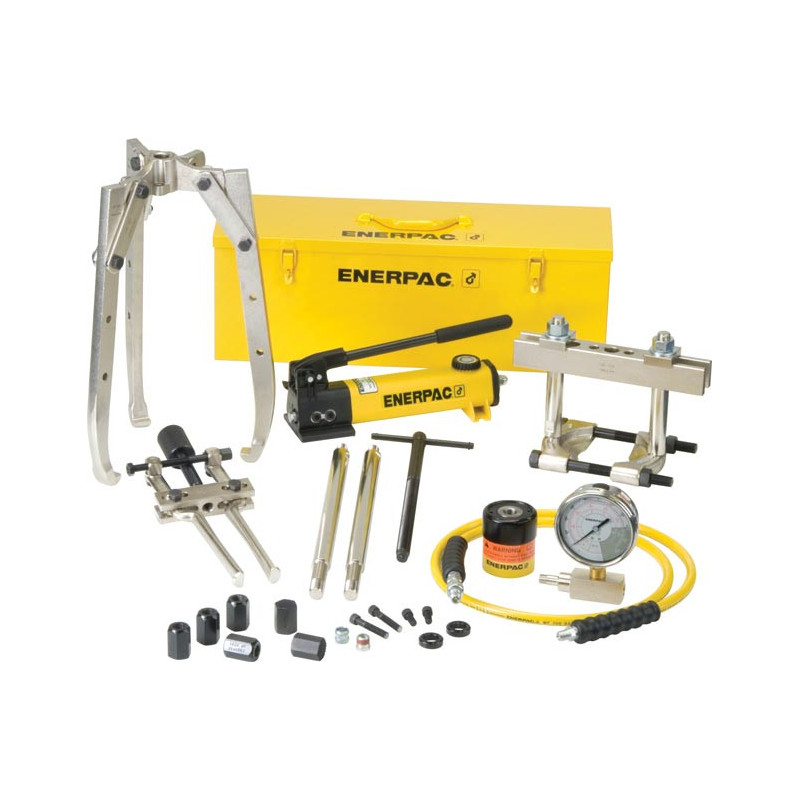 BHP1752, 14 Ton, Hydraulic Master Puller Set with Hand Pump