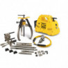 LGHMS310CB, 10 Ton, 3 Jaw, Hydraulic Lock-Grip Master Puller Set with Cordless Pump, 115V