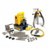 LGHMS310EB, 10 Ton, 3 Jaw, Hydraulic Lock-Grip Master Puller Set with Electric Pump, 115V