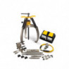 LGHMS324A, 24 Ton, 3 Jaw, Hydraulic Lock-Grip Master Puller Set with Air Pump