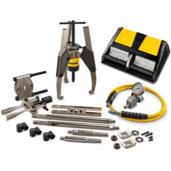 MPS14A, 14 Ton, Hydraulic Sync Grip Master Puller Set with Air Pump