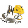 MPS14CB, 14 Ton, Hydraulic Sync Grip Master Puller Set with Cordless Pump 115V