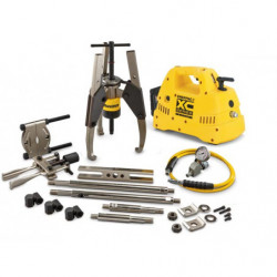 MPS36CB, 36 Ton, Hydraulic Sync Grip Master Puller Set with Cordless Pump 115V