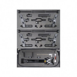 VC10/13TEMAX, 11.2 Ton, Secure-Grip Valve Change-Out Maxi Tool Set, 5.9 in Maximum Spread