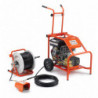 KJ-3100 Jetter with Pulse – H-111 and H-112 14" NPT Nozzles – H-38 Hose Reel with 200' x 38" (61 m x 10 mm) ID Jet Hose – 50'