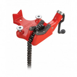 BC210PA 1/2" - 2-7/8" OD Top Screw Bench Chain Vise for Plastic Pipe 