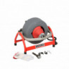 K-3800 Machine with Std. Equip: C-31, 3/8" x 50' (10 mm x 15.2 m) Cable, T-202 Bulb Auger, T-205 “C” Cutter, T-211 Spade Cutter