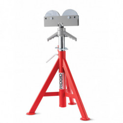RJ-98 24" - 42" Rolller Head Low Pipe Stand 