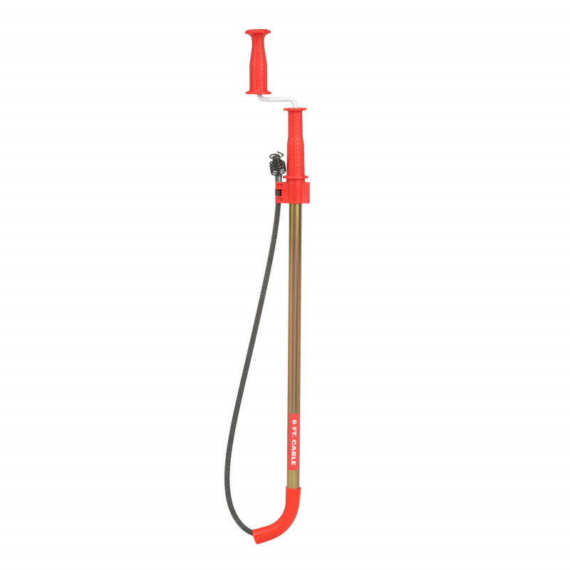 K-6 | 6' Toilet Auger with Drop Head 