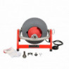 K-3800 Machine with Std. Equip: C-32, 3/8" x 75' (10 mm x 22.8 m) Cable, T-202 Bulb Auger, T-205 “C” Cutter, T-211 Spade Cutter