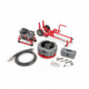 K-5208, 115V 60Hz Machine with guide hose, qty: 4 C-11 cables, sectional cable carrier, toolbox (w/cutters) kit & transport car