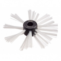 4" (100mm) nylon brush for 3/8" (10mm) cable  