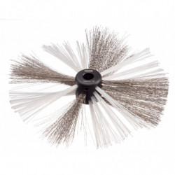 Brosse en nylon/acier de 6...